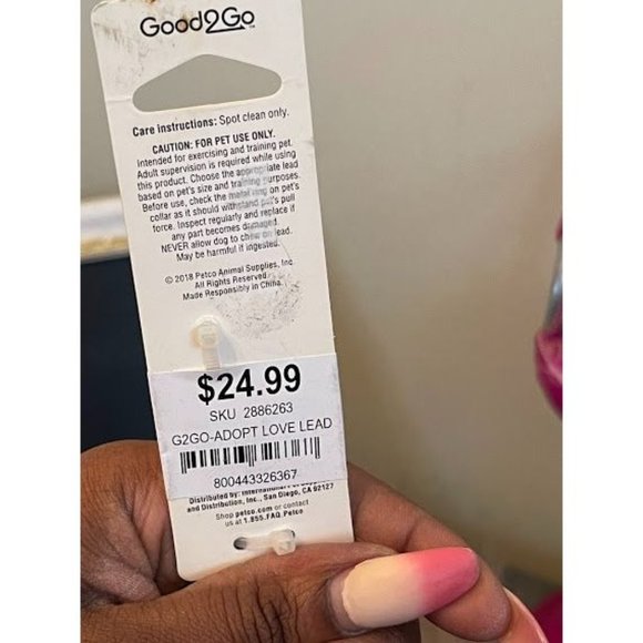 Dog "Adopt" Leash - Picture 3 of 3